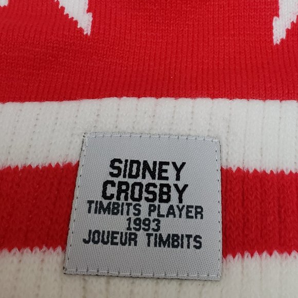 Tim Hortons Sidney Crosby Timbits Kids Size Beanie Hat - Picture 4 of 5